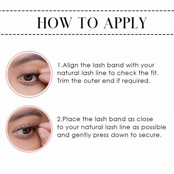 EDEN (12MM natural 3D mink fur false eyelashes short false eyelashes) - Image 5