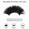 FNF (25MM natural 3D mink false eyelashes with multiple layers of thick, curly, messy and exaggerated long false eyelashes) - Image 3