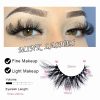 Fiji (20MM natural 3D mink false eyelashes, European and American multi-layer dense cross curled messy false eyelashes) - Image 3