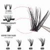 50P Mega Volume Wispy Clusters 120 clusters,3D curls KIT - Image 3