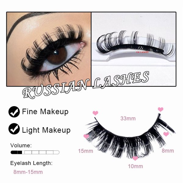 ALIYAH（15MM RUSSIAN LASHES） - Image 3