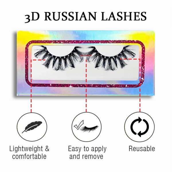 EVELYN（20MM RUSSIAN LASHES） - Image 2