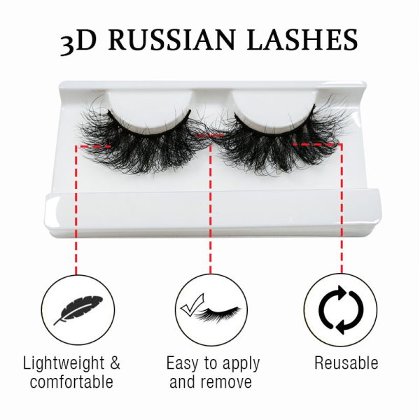 DORU（25MM RUSSIAN LASHES） - Image 2