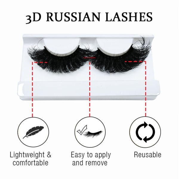 JADE（25MM RUSSIAN LASHES） - Image 2