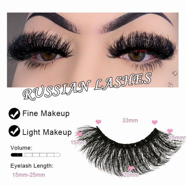 JADE（25MM RUSSIAN LASHES） - Image 3