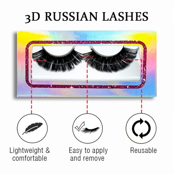 Base（20MM RUSSIAN LASHES） - Image 2
